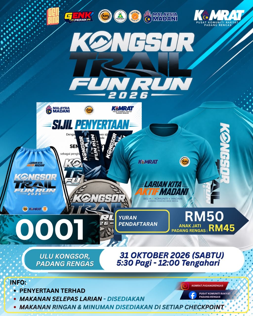 KONGSOR TRAIL FUN RUN 2026 — poster 6