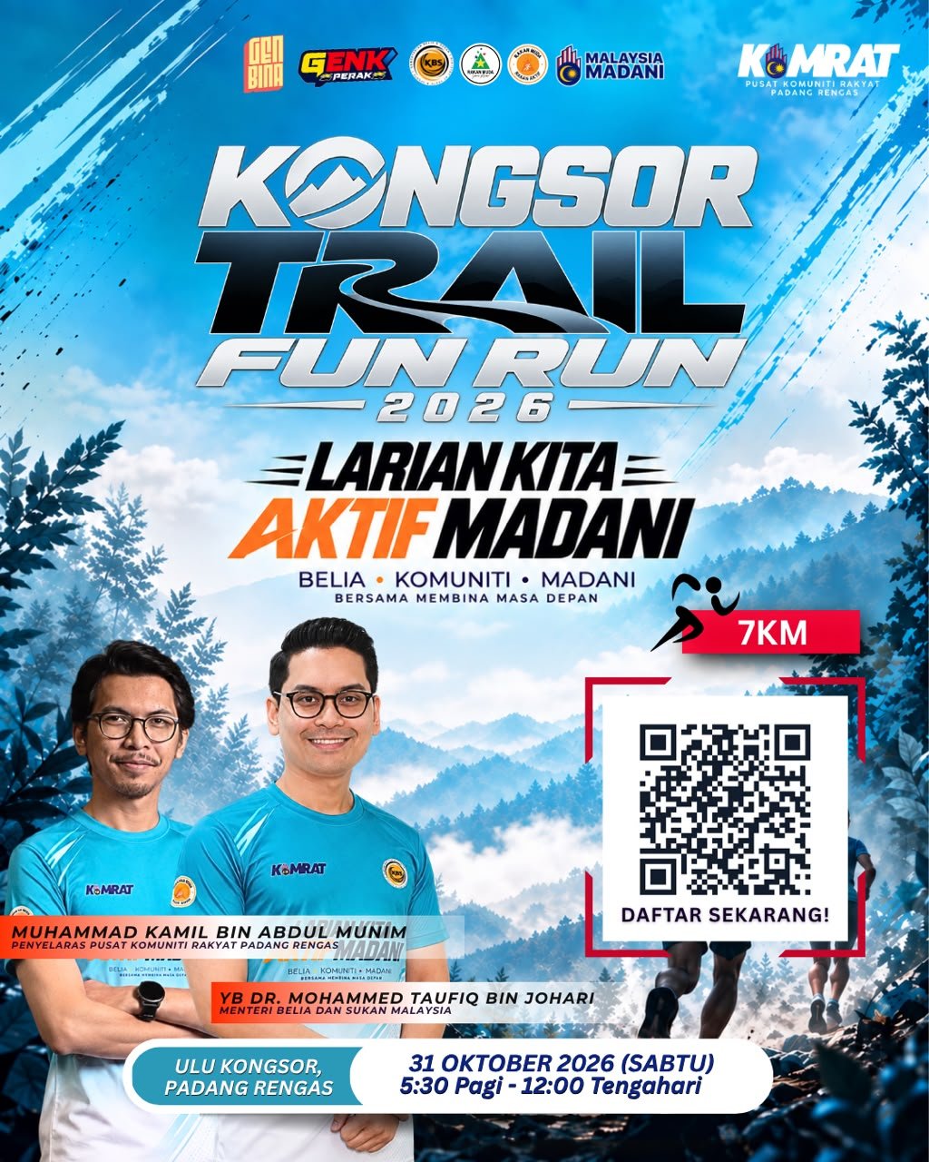 KONGSOR TRAIL FUN RUN 2026 — poster 1